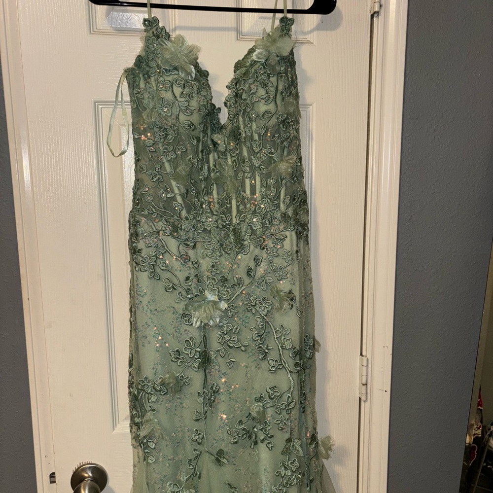Sage Prom Dress